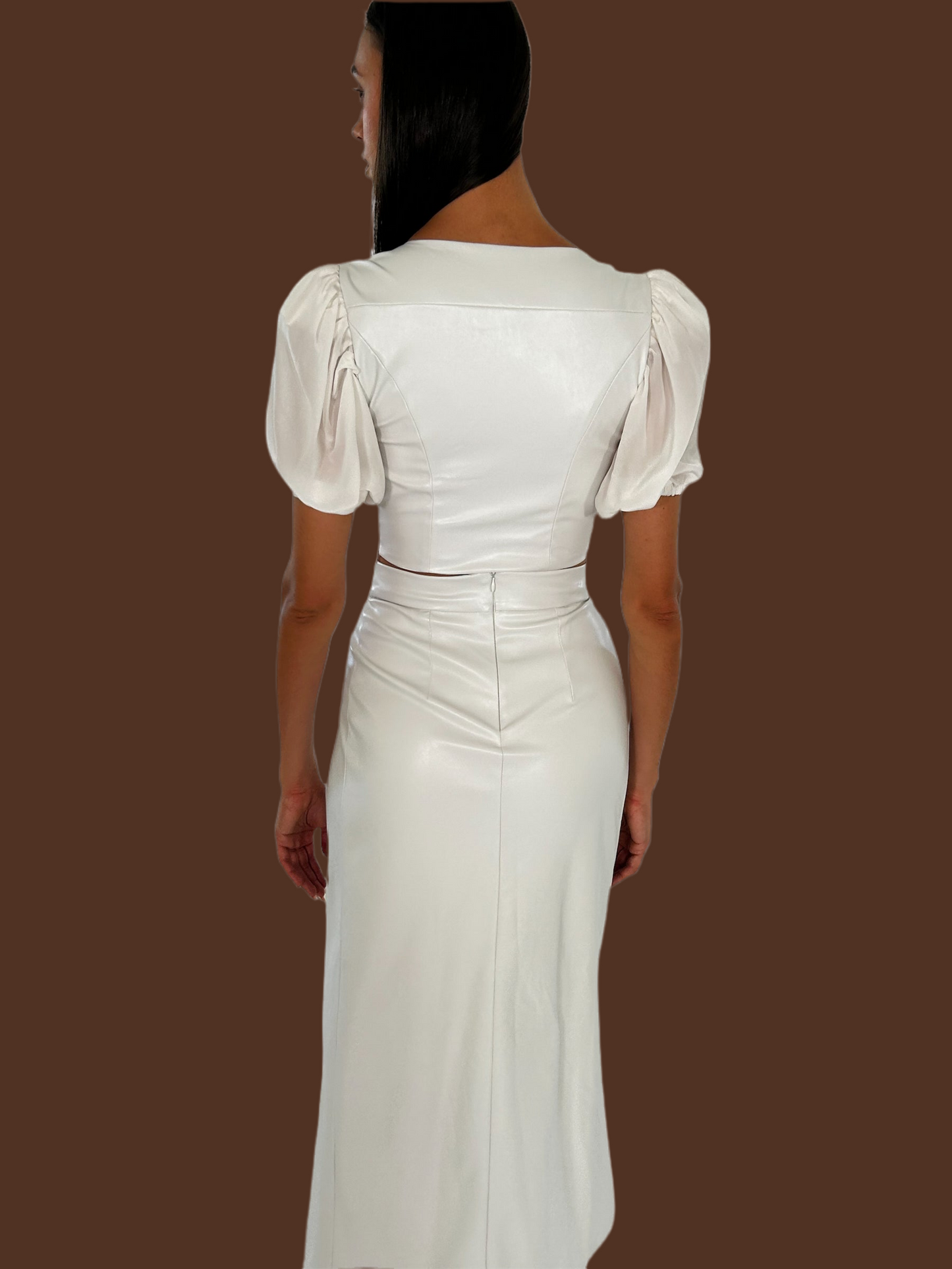 Classy Lady Asymmetric Skirt