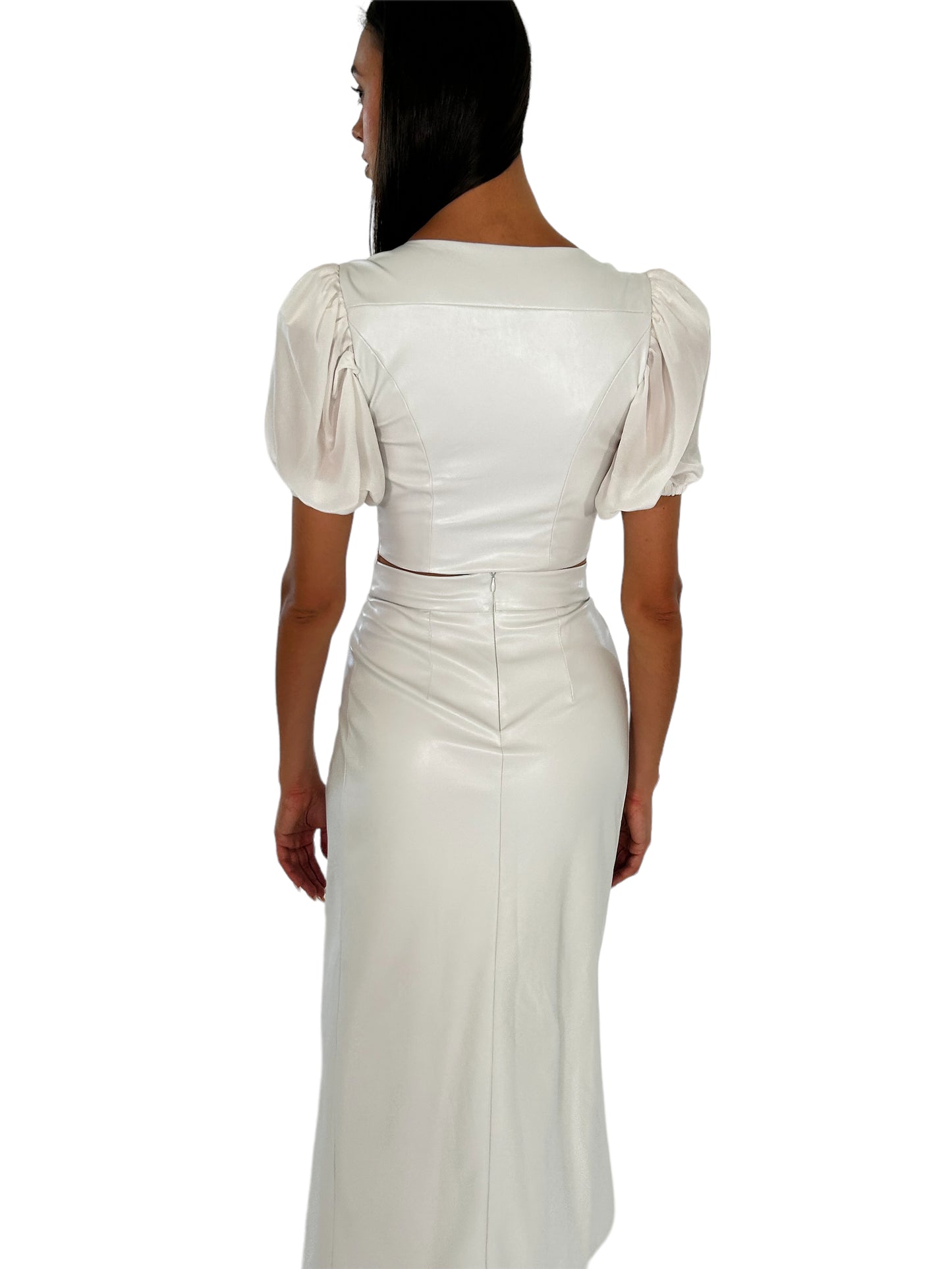 Classy Lady Asymmetric Skirt